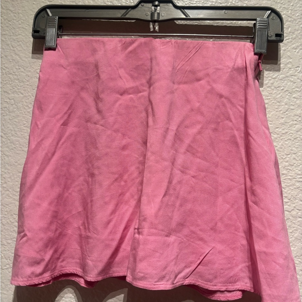American Eagle Outfitters Pink Skater Skirt